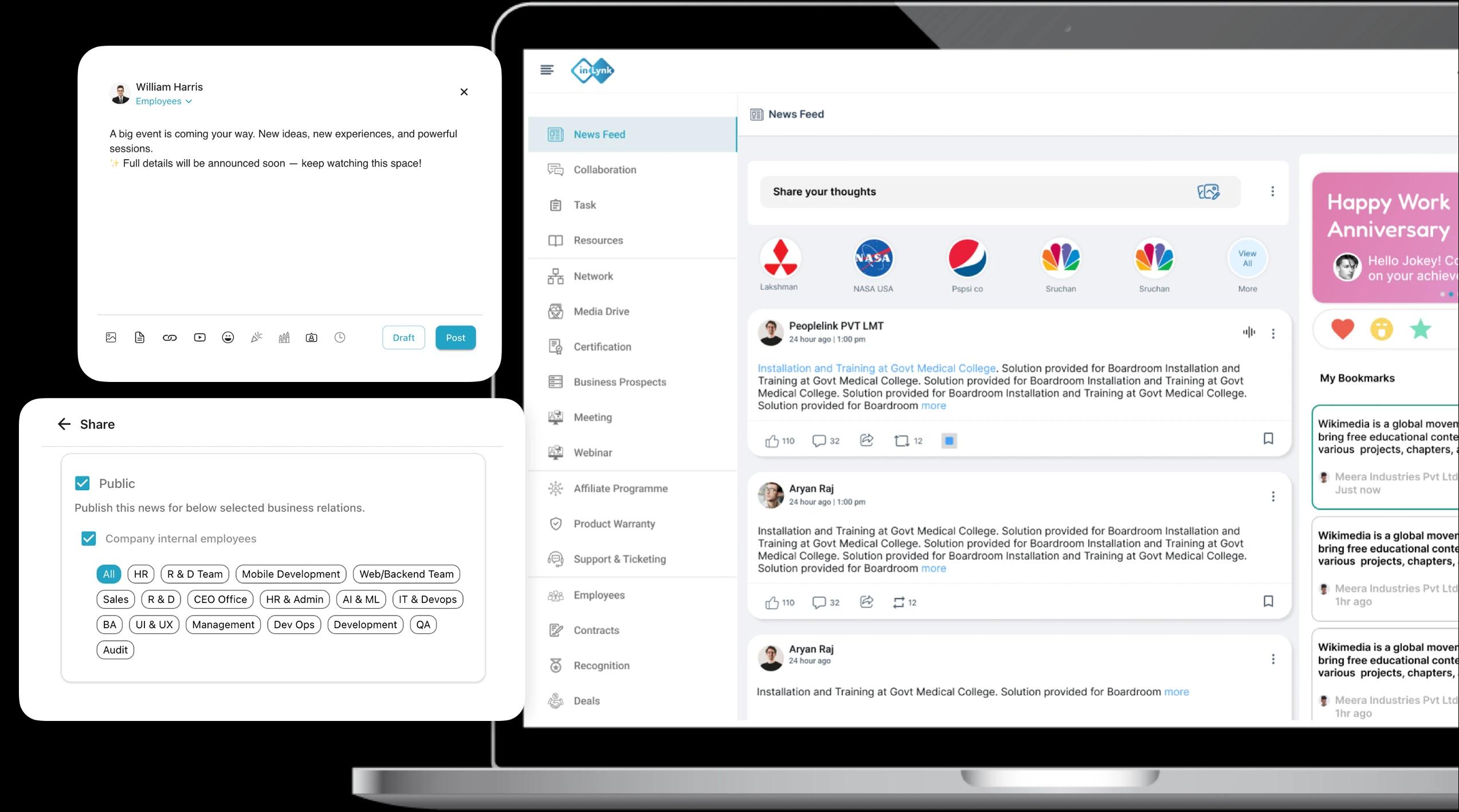 Post As Per Audience